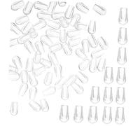 Veemoon Tappi Protettivi Trasparenti per Lavastoviglie 200 Pezzi, Copri Puntale Rotondi Compatti in Pvc, Accessori Sostituibili per Cestelli Cucina Domestica, Facili da Installare e Resistenti