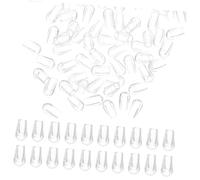 Veemoon Tappi Trasparenti per Cestelli Lavastoviglie, Copripunta Sostituibile in Pvc 3mm, Kit 200 Pezzi per Protezione Terminali e Accessori Domestici, Adatti per Uso Professionale e Casalingo