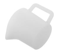 Veemoon Tazza in Silicone per Pittura Versata con Manico Ergonomico, Tazza Divisa a 5 Scomparti Riutilizzabile per Miscelazione Resina e Vernice Acrilica, Accessorio per Arte Fluid Art