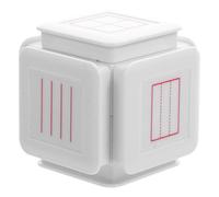 Veemoon Teacher Self-inking Stamp Six-sided Line Stamper For Writing Practice Quick-drying Ink Classroom Must-have For English Chinese Math Handwriting Skills