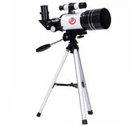 Veemoon Telescopio Astronomico Professionale 150x con Treppiede e Clip per Telefono, Lente Rifrattore in Lega di Alluminio, per Osservazione Celeste e Viaggi