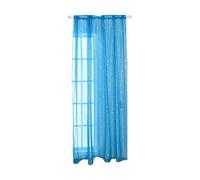 Veemoon Tende Trasparenti Azzurre con Stelle Tende da Finestra Eleganti per Camera da Letto e Stanza Ragazzo Ragazza per Illuminare Gli Interni con Stile e Privacy