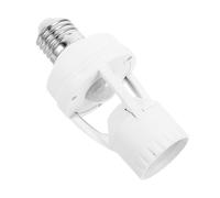 Veemoon Testa sensore prese luminose del sensore PIR Prese attivate dal movimento a LED adattatore porta lampadine adattatore presa lampadina presa luce pbt bianca