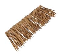 Veemoon Tetto in Paglia Artificiale Finta Realistica in Pe, Ignifugo e Rustico, per Decorazioni Esterne di Spazi Verdi e Capanne All'aperto