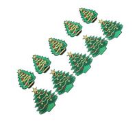 Veemoon Toppe Natalizie Ricamate per Indumenti Set da 10 Pezzi 59X73Cm e 74X85Cm Toppe Decorative per Riparazione Abiti e Decorazioni Fai-da-Te Durante le Feste