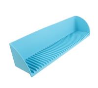 Veemoon Vassoio portagiochi per vasca da bagno - Paraspruzzi in silicone per riporre i giocattoli da bagno dei bambini, ripiano organizer per la vasca da del bambino per giochi d'acqua e