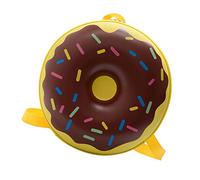 Veemoon Zaino Per Bambini e Ragazzi Portatile a Forma Di Ciambella, Tracolla Regolabile, Custodia Portaoggetti Gialla, Zainetto Scuola Materna Per Asilo e