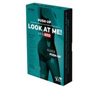 Veera Look At Me Push Up InfraRED Collant anticellulite, Colore Nero, Taglia XL