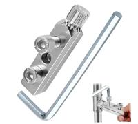 Veesper 1 Set Strumento per estrattore per Tubi rotti Set per 1/2 e 3/4 Tubi, Kit di rimozione del Rubinetto e della Vite di Metallo, estrattore Professionale di Raccordo per Riparazione dell'impi