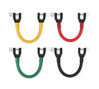 Veesper Adattatore per connettore per Punta da Sci Allenamento per Lo Sci Strumenti a Cuneo per Principianti Attrezzatura da Invernale Controllo dell'equilibrio per Bambini Migliora Le abilità 4 pez