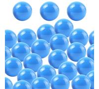 Veesper Palline di Bingo da 50 PCS pp 1,57 Pollici Sfere di Lotteria Liscia vibranti Sfere di Lotteria Rotonda per la Festa della Macchina della Lotteria, Blu, Blu, Blu, Blu, Blu, Blu