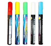 Veesper Penne di marcatore dell'api Regina da 5 Pezzi, Kit di marcatura asi Multiuso Lampeggianti per Apicoltura, Gestione dell'alveare, casa, Scuola e Agricoltura