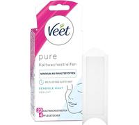Veet Cera Strisce pronto per l'uso per la pelle sensibile faccia