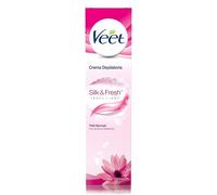 Veet - Crema depilatoria Pelli Normali Silk & Fresh Technology Cerette e creme depilatorie 200 ml female