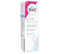 Veet - crema depilatoria per pelli sensibili (con aloe vera e vitamina E, 100 ml)