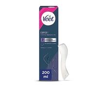 Veet Expert Crema Depilatoria Donna per Corpo e Gambe, con Mateca di Karite, 200 ml