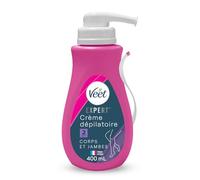 VEET Expert - Crema depilatoria peli tenaces, corpo e gambe, agisce in 2 minuti, 400 ml