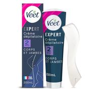 VEET Expert - Crema depilatoria per capelli ostinati - Corpo e gambe - Agisce in 2 minuti - 200 ml