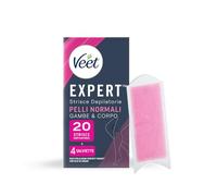 Veet Expert Strisce Corpo e Gambe Pelli Normali, 10x2 strisce