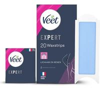 Veet - Expert Strisce di cera fredda - Gambe (normali), 20 pezzi