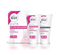 VEET Pure - kit epilazione viso per pelli normali