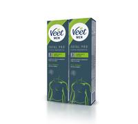 Veet Men Crema Depilatoria per Uomo Pelli Normali, 200 ml, Azione Rapida x2