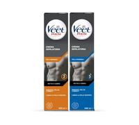 Veet Men Kit Crema Pelli Normali 200ml + Crema Pelli Sensibili 200ml