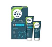 Veet Men Pro Kit Crema Depilatoria Zona Intima Uomo 100ml + Aloe Balsamo 50ml