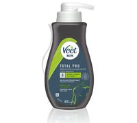 Veet Men Total Pro™ Crema Depilatoria da 400 ml con pratico erogatore