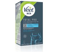 Veet Men Total Pro™ Set per la depilazione intima, 150 ml