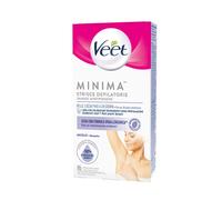Veet Minima - Strisce Depilatorie Ascelle Ipoallergeniche, 16 Strisce