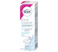 Veet Pure - crema depilatoria zona bikini e ascelle - pelle sensibile 100ml