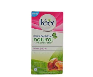 Veet Strisce Corpo Natural Inspirations 16pz