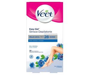 Veet - Strisce Corpo Pelli Sensibili Rasoi corpo ed epilatori 30 pieces female