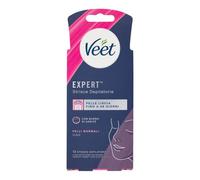 Veet Expert Strisce Viso Pelli Normali, 12 strisce