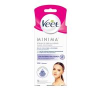 Veet Minima Strisce Depilatorie per Viso 16 strisce