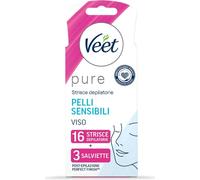 Veet VEET Minima - 16 Strisce Depilatorie Viso Con Cera Ipoallergenica