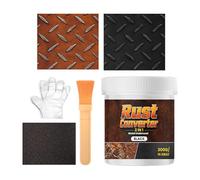 Veeteah Convertitore di Ruggine Primer Metallico - 300g Resistente alle Alte Temperature - Vernice Di Conversione Ruggine Per Auto,Per Veicoli Pianale Sottoscocca Camper Rimorchio Nave Barca