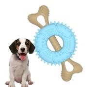 Veeteah Giocattolo da masticare per cani, ossa, denti di cottura del cucciolo - ossa giocattolo per la pulizia dei denti, robusto giocattolo per cani, giocattolo da masticare, spazzolino da denti per