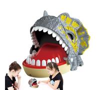 Veeteah Giocattolo dentale a forma di dinosauro, giocattolo da trucco, giocattolo da dentista, giocattolo da trucco, interazione con dinosauri, giocattolo per spremere