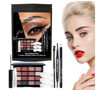 Veeteah Set di ombretti per trucco occhi da donna - Eye Enhancing Kit trucco - Ombretto durevole impermeabile 8 pezzi per trucco occhi donna