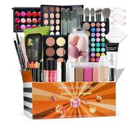 Veeteah Set trucco 24 pezzi, kit completo trucco donna - Set di bellezza per cosmetici | Starter kit per trucco cosmetico con confezione per adulti, uomini, truccatori, estetisti