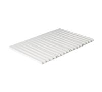 Veeteah Tappetino scolapiatti, pieghevole, in silicone, grande resistente al calore e antiscivolo, 40 x 25 cm