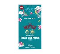 Veetee HOM Mali - Scatola per riso al gelsomino, 500 g, confezione da 6