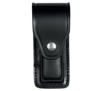 VEGA 1P01 PORTA CARICATORE PELLE MONOFILARE DOPPIO BOTTONE NERO MARRONE BIANCO