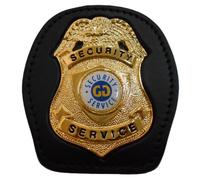 VEGA HOLSTER 1WA28 PORTA PLACCA DA CINTURA GUARDIA GIURATA SECURITY SERVICE GPG