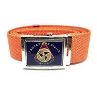 VEGA HOLSTER 2V76 CINTURA TELA ARANCIO 130 CM PROTEZION CIVILE FIBBIA METAL