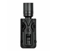 VEGA HOLSTER 8VP63 PORTA TORCIA UNIVERSALE PASSANTE ROTATIVO 360° NERO VERDE TAN