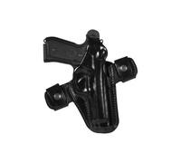 VEGA HOLSTER FS1 FONDINA DA CINTURA IN CUOIO CON DOPPI PASSANTI VER DX E SX