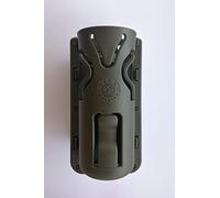 VEGA HOLSTER Porta Torcia Tattica in polimero 8VP61 Passante Rotativo (Verde)